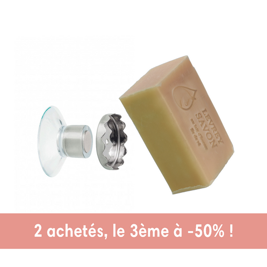 Porte savon aimanté