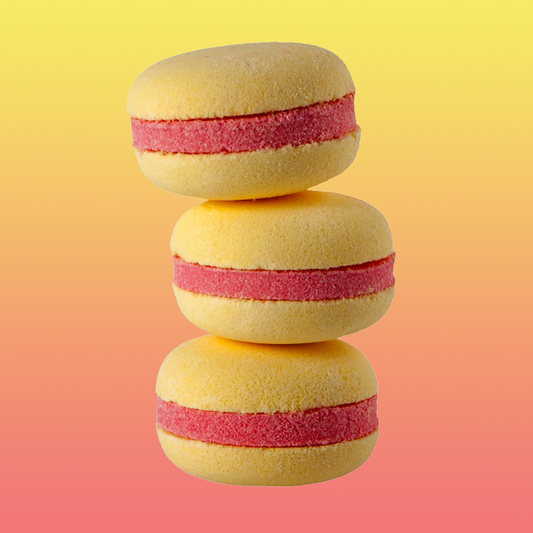 Macaron de Bain Effervescent Freesia