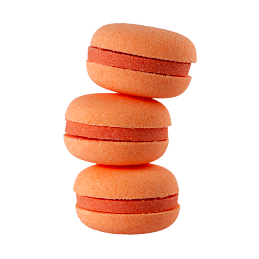 Macaron de Bain Effervescent Pamplemousse
