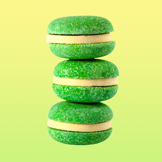 Macaron de Bain Effervescent Pomme