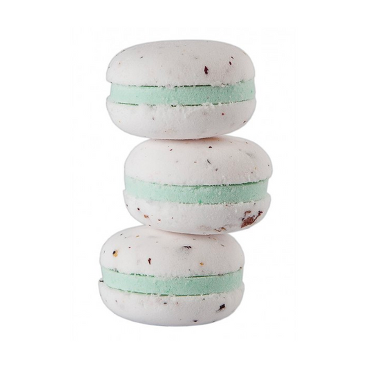 Macaron de Bain Effervescent Rose
