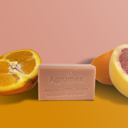 Savon au Lait d'Ânesse Bio Agrumes