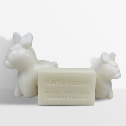 Savon au Lait d'Ânesse Bio Nature