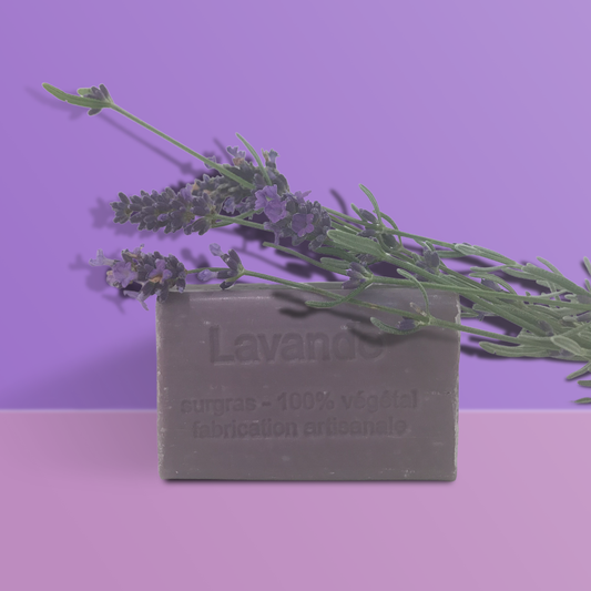 Savon au Lait d'Ânesse Bio Lavande