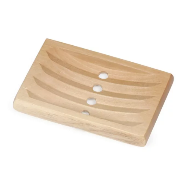 Porte savon en bois naturel