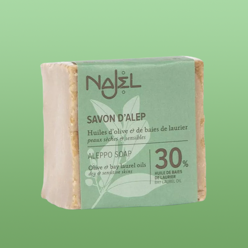 Savon d'Alep 30% d'Huile de Baies de Laurier